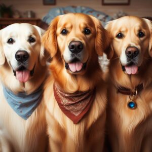 Golden Retrievers kleuren