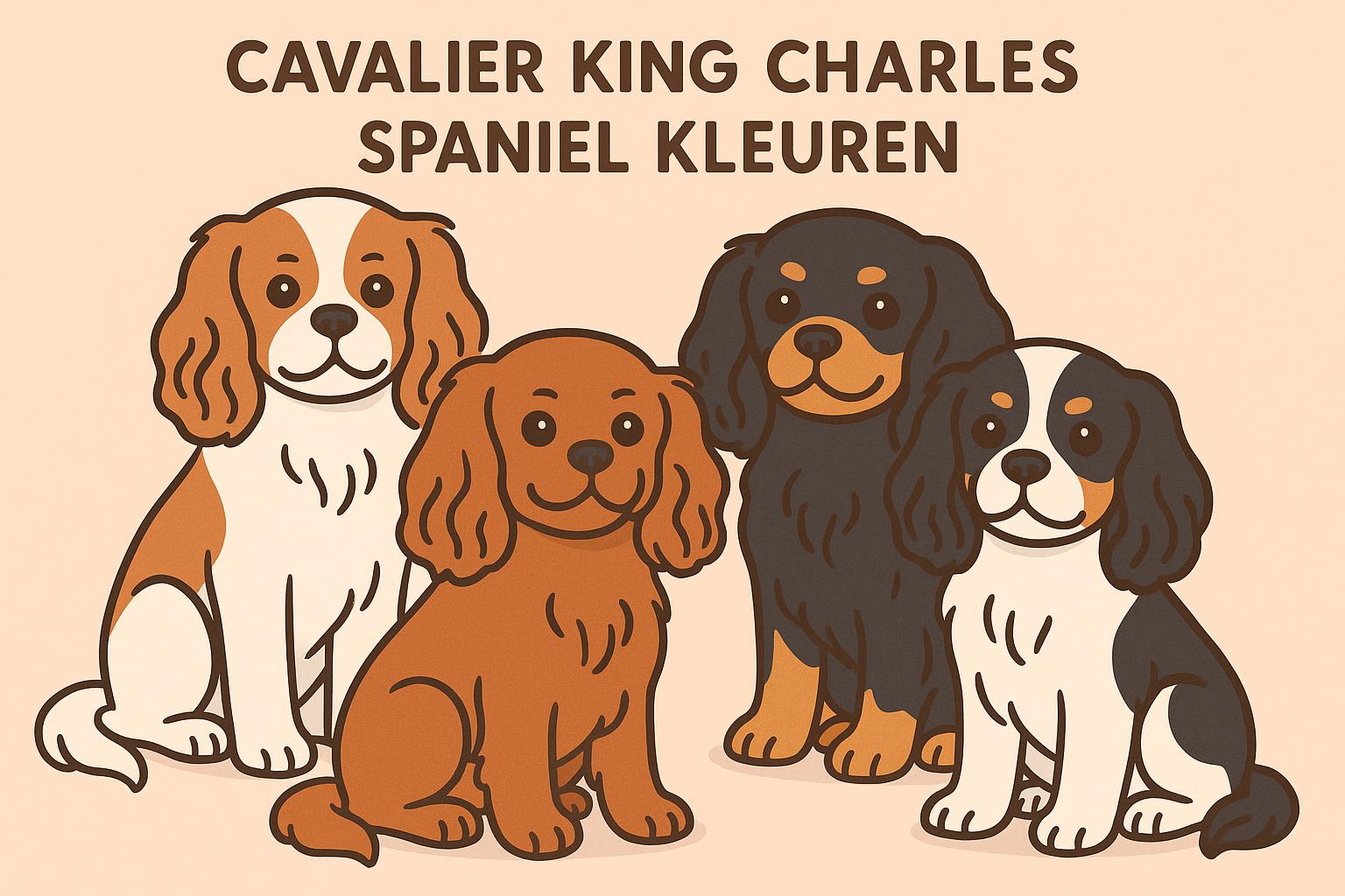 Cavalier King Charles Spaniel Kleuren