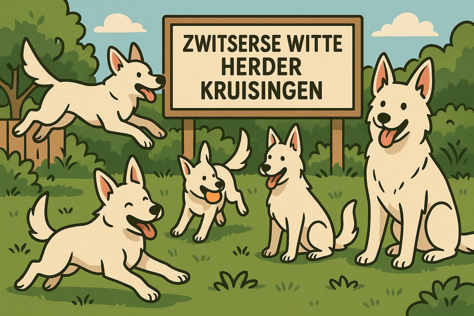 Zwitserse Witte Herder Kruisingen