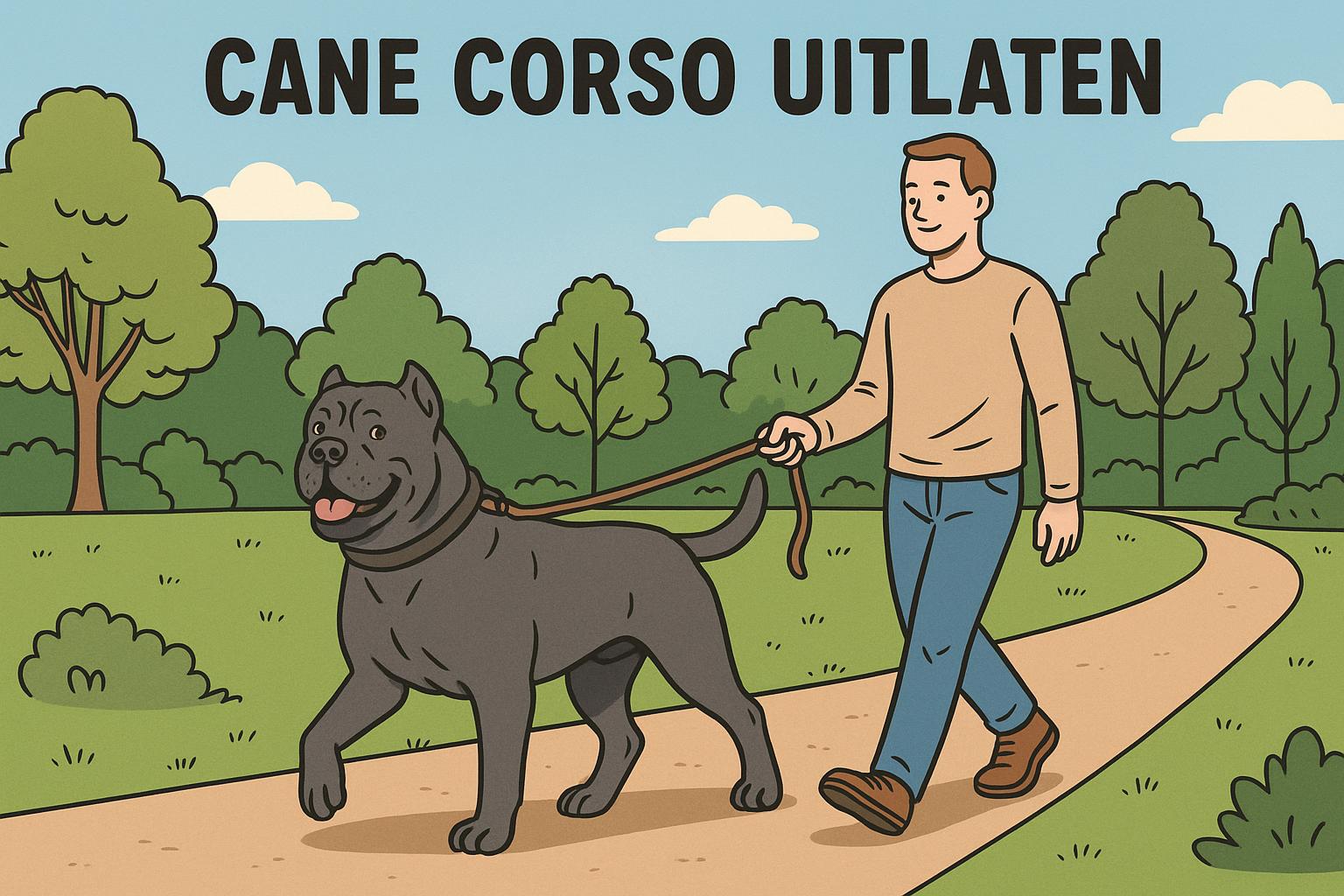 Cane Corso Uitlaten