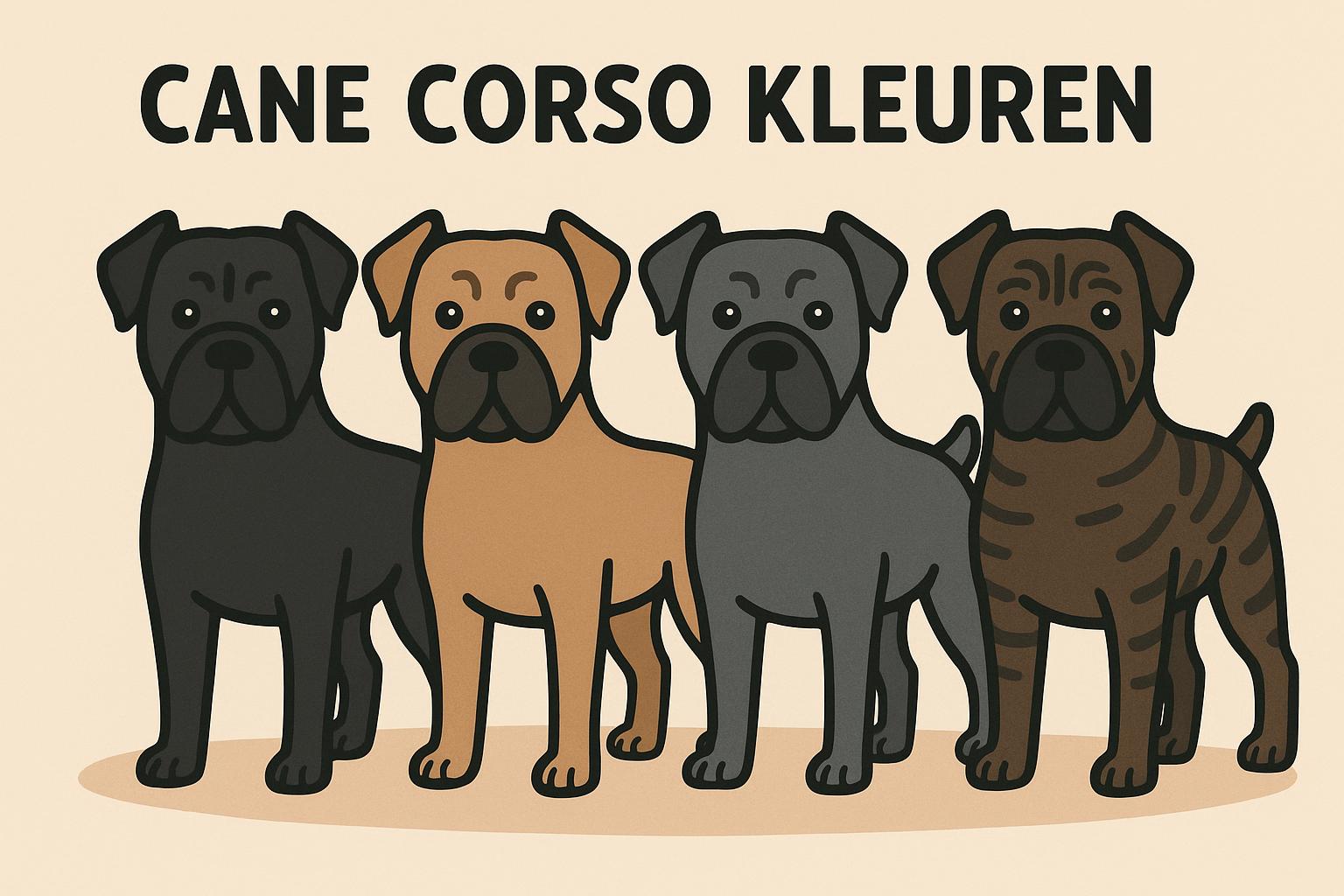 Cane Corso Kleuren