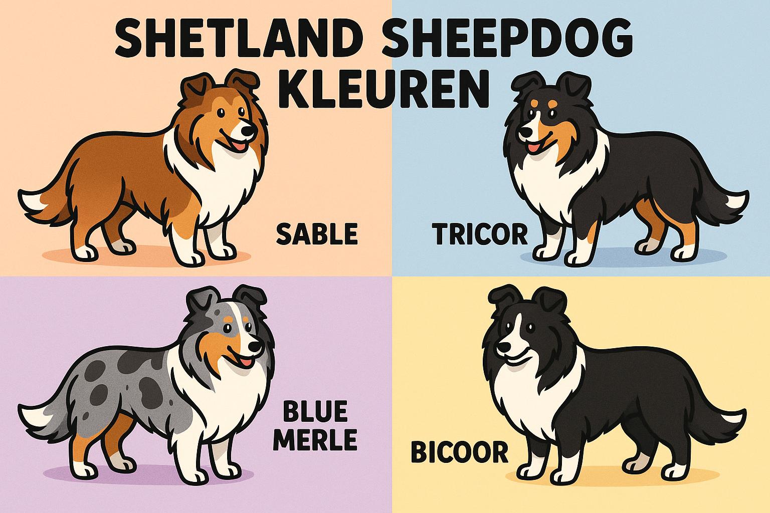 Shetland Sheepdog Kleuren